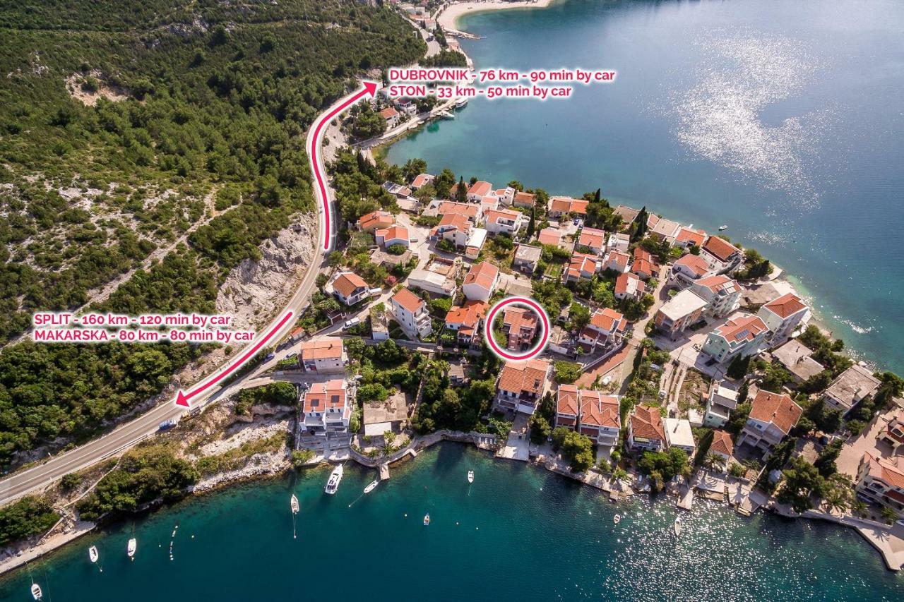Apartmani Marina Klek Buitenkant foto
